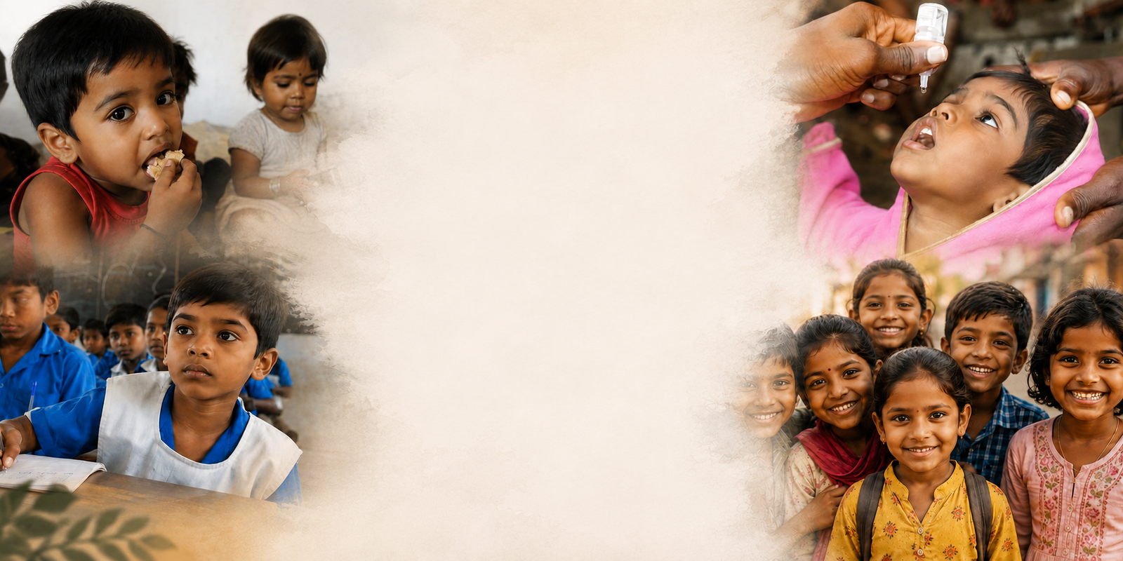 Jeevankriti Foundation volunteers serving families in Faridabad